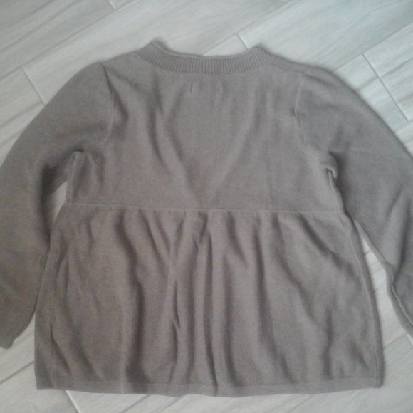 Sonoma Brown Single Button Long Sleeve Cardigan Sweater    Size L - Picture 3 of 3